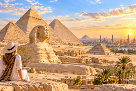 Kairo in 3 Tagen mit Pyramiden von Gizeh, Sphinx, Alt-Kairo und Sakkara.