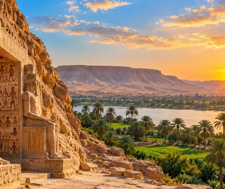 El Minya in 2 Tagen mit Beni Hassan und Nil-Landschaft in Mittelägypten.