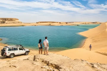 Fayoum Wadi El Hitan Tagesausflug ab Kairo mit 4x4 Safari am Magic Lake.