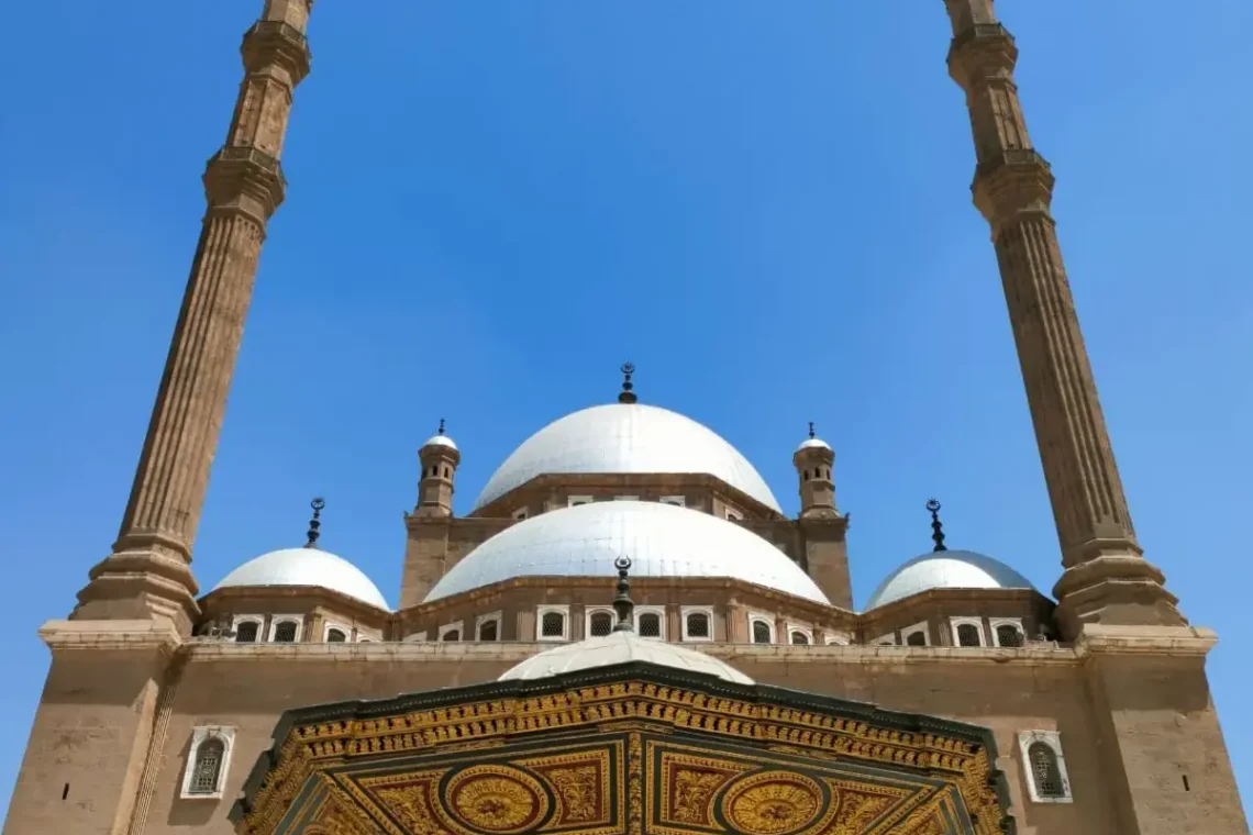 Historische Moscheen in Kairo.