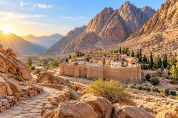 Mosesberg und Katharinenkloster ab Kairo privat im Sinai.