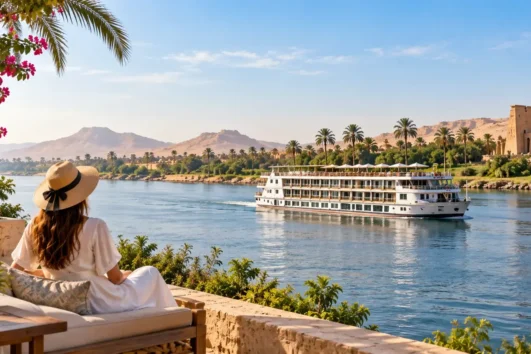 4 Tage Nilkreuzfahrt Assuan Luxor auf dem Nil in Ägypten.