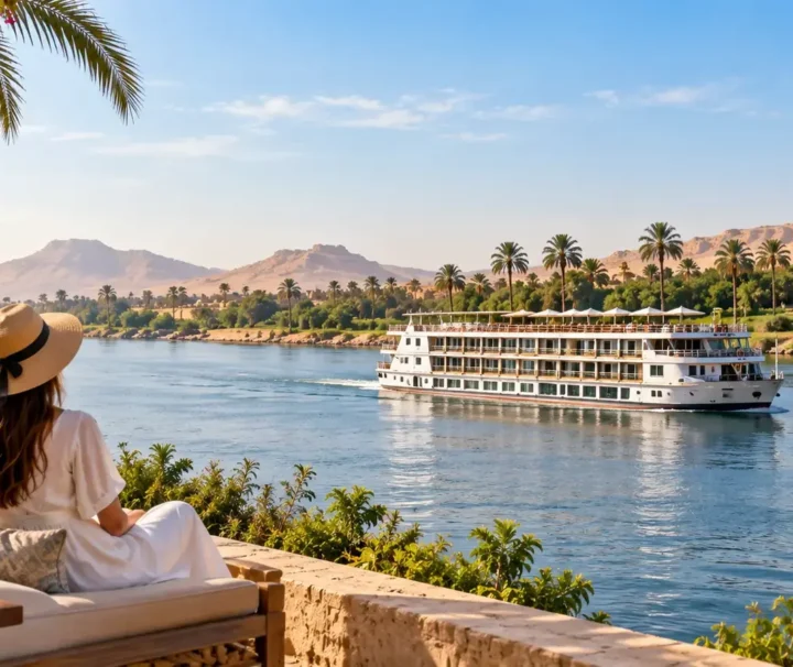 4 Tage Nilkreuzfahrt Assuan Luxor auf dem Nil in Ägypten.