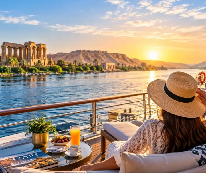 5 Tage Nilkreuzfahrt Luxor Assuan auf dem Nil in Ägypten.